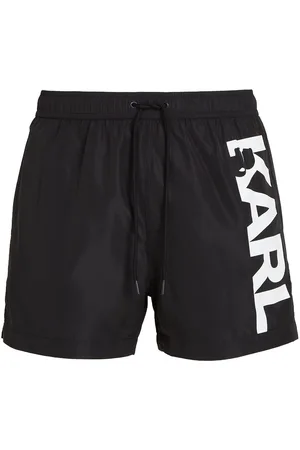 Karl Lagerfeld Logo-print swim shorts