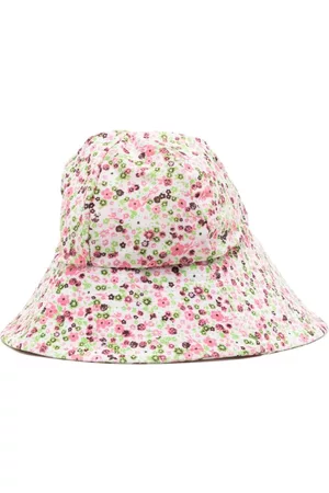 Molo Menina Chapéus - Flower-print bucket hat