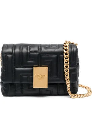 Balmain Small 1945 quilted shoulder bag