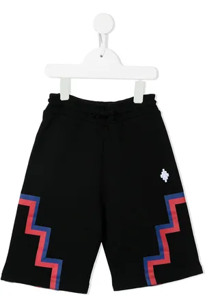 MARCELO BURLON Cross-motif track shorts