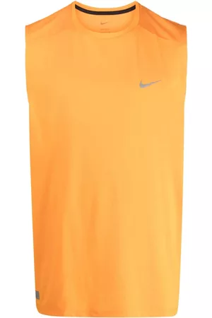 Nike Homem T-shirts & Manga Curta - Swoosh logo-print tank top