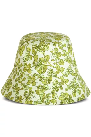 Etro Mulher Chapeu bucket - Berry-print bucket hat