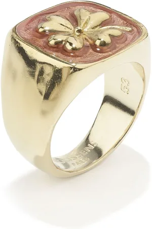 Goossens Talisman clover signet ring