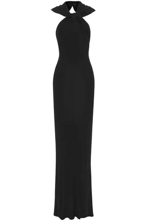 Saint Laurent Mulher Vestidos Compridos & Casuais - Hooded long dress