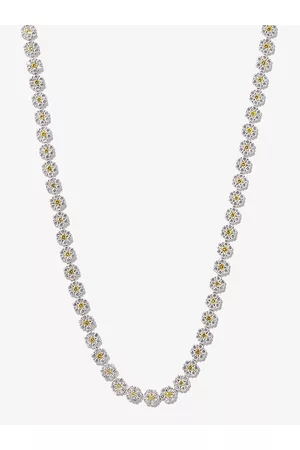Hatton Labs Homem Colares - Crystal Flower necklace