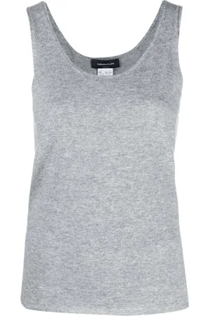 Fabiana Filippi Scoop-neck knitted tank top