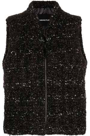 Fabiana Filippi Padded boucl?? gilet
