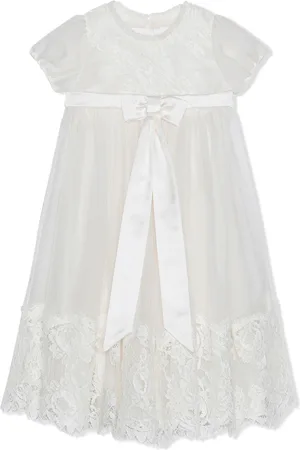 Dolce & Gabbana Lace-embroidered silk dress