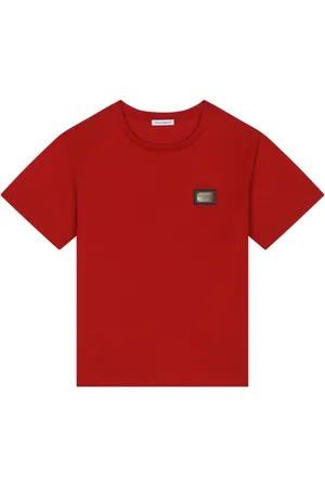 Dolce & Gabbana Logo-plaque cotton T-shirt
