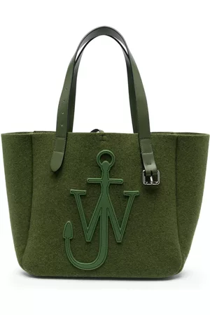 J.W.Anderson Mulher Tote - Belt logo-patch tote bag