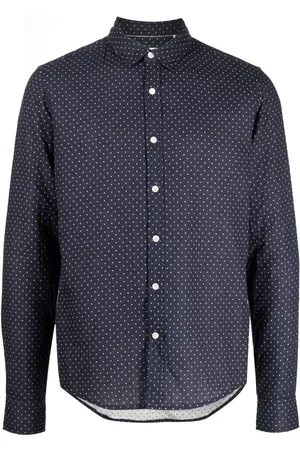 PRIVATE STOCK The Vital polka-dot print shirt