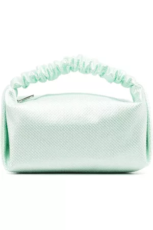 Alexander Wang Mulher Malas de Tiracolo - Scrunchie crystal-embellished mini bag