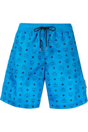 MCM Monogram-print swim shorts