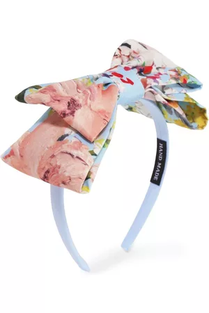 MAMA LUMA KIDS Menina Acessórios de Cabelo - Bow-detail logo-patch headband