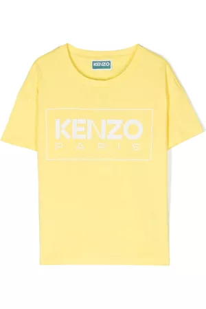 Kenzo Menina T-shirts & Manga Curta - Logo-print cotton T-shirt