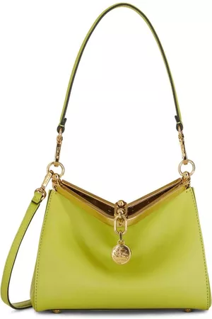 Etro Mulher Malas em pele - Vela leather shoulder bag