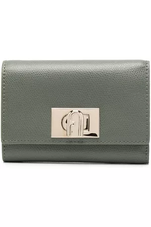 Furla Mulher Carteiras em pele - Logo-plaque leather wallet