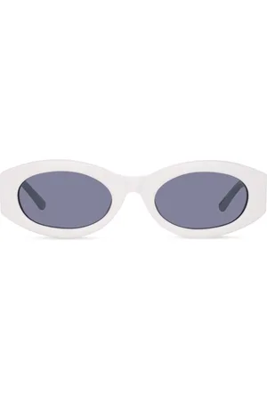 Linda Farrow X oval-frame sunglasses