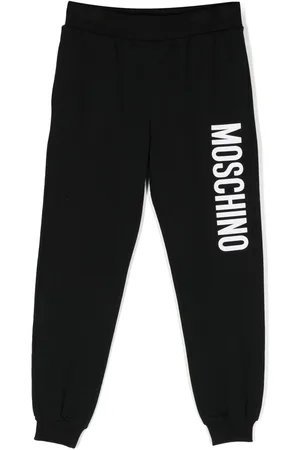 Moschino Logo-print cotton track pants