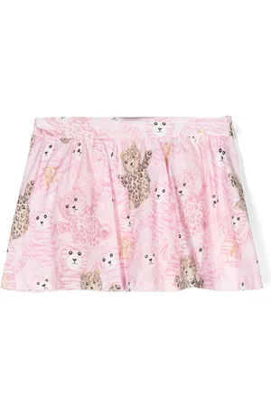 Roberto Cavalli Bear-print miniskirt