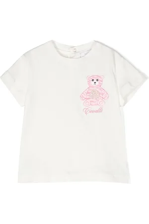 Roberto Cavalli Teddy bear-embroidered T-shirt