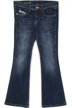 Diesel D-Ebbey low-rise flared jeans