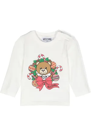 Moschino Teddy Bear glitter-detail T-shirt