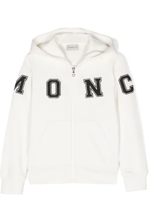 Moncler Logo-print zip-up hoodie