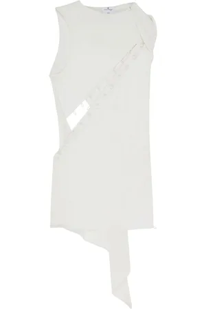 Courrèges Asymmetric cut-out minidress