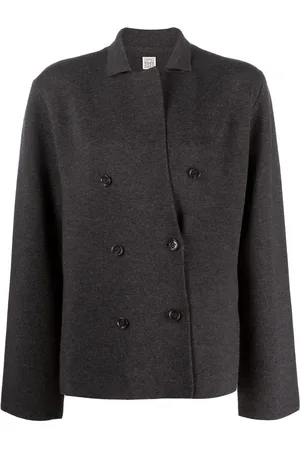 Totême Single-breasted houndstooth blazer