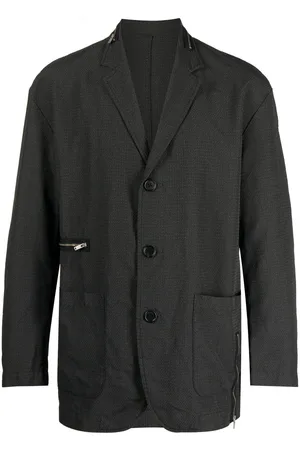 UNDERCOVER Textured single-breasted blazer