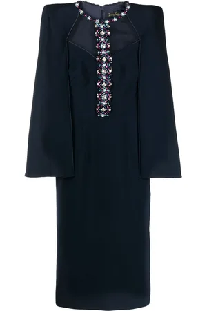 Jenny Packham Lucille crystal-embellished midi dress