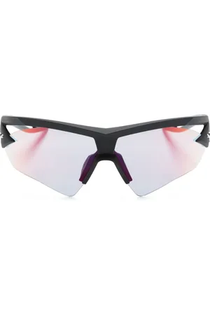 PUMA Logo-plaque oversize-frame sunglasses