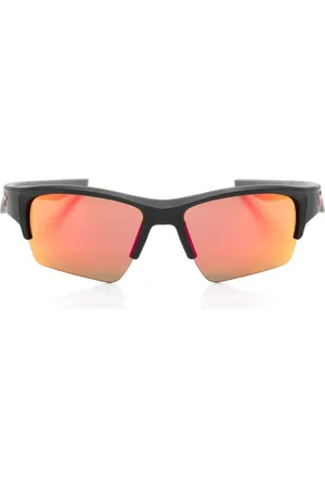 PUMA Logo-plaque oversize-frame sunglasses