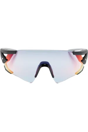 PUMA Logo-plaque oversize-frame sunglasses