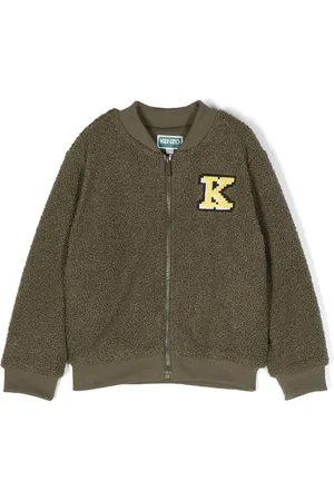 Kenzo Logo-embroidered bomber jacket