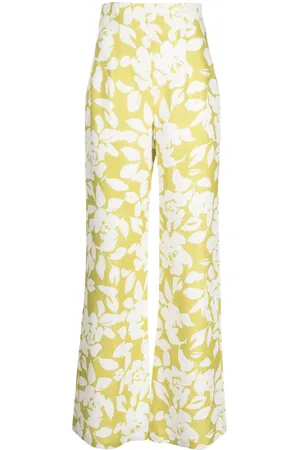 Bambah Lilly flared linen trousers