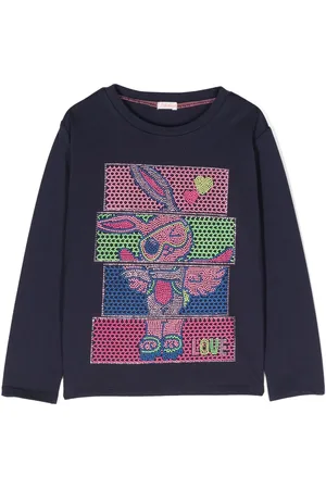 Billieblush Graphic-print cotton T-shirt