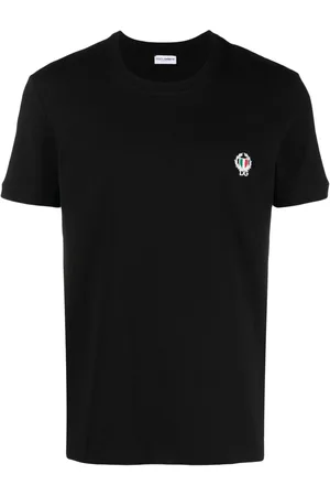 Dolce & Gabbana Logo-embroidered T-shirt