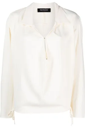 Kiko Kostadinov Pointed-flat collar blouse