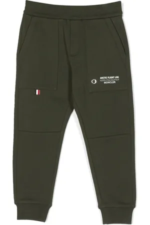 Moncler Graphic-print cotton track pants