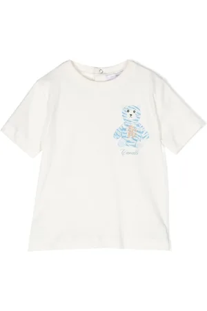 Roberto Cavalli Teddy-bear print cotton T-shirt