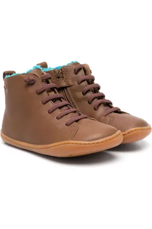 Camper Lace-up leather boots