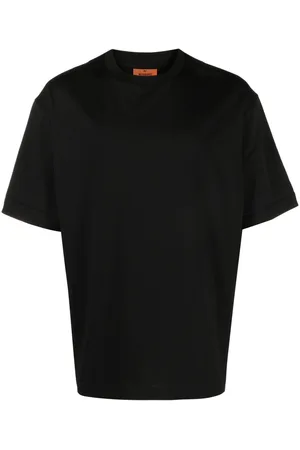 Missoni Zigzag-trim cotton T-shirt