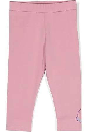 Moncler Logo-tag cotton leggings
