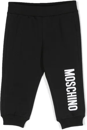 Moschino Logo-print tapered track pants