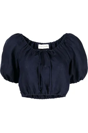 Casa Raki Short-sleeve crop top