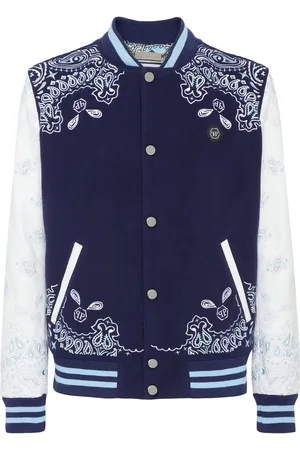 Philipp Plein Paisley-print bomber jacket