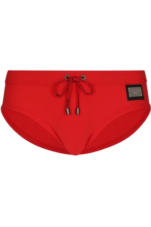 Dolce & Gabbana Logo-plaque swim trunks