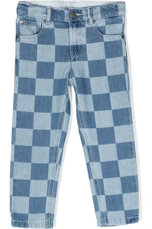 Stella McCartney Slim-cut checked trousers
